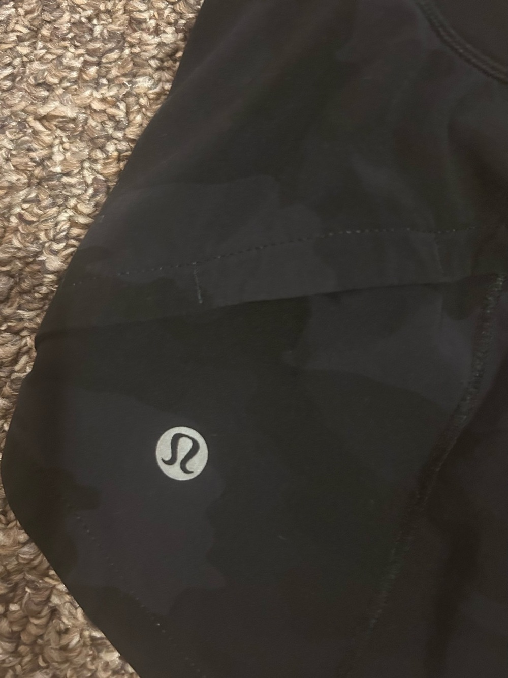 LULULEMON 2 Women’s Camo Performance Running Shorts With Zipper Pocket symbol - Picture 6 of 8